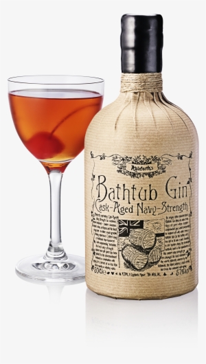 Bathtub Gin Cask Aged Navy Strength & Ginger Beer - Sazerac