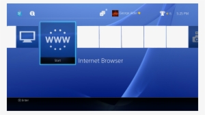 Ps4 Ui Template - Playstation 4