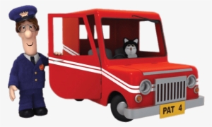 Postman Pat Next To Van Png - Postman Pat And Van
