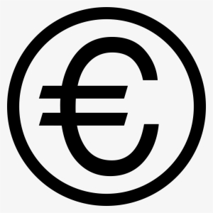 Euro Symbol On Circle Comments - Icon Euro