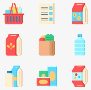 Grocery 50 Icons - Grocery Store
