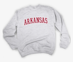 Arkansas Outline Sweatshirt - Fayetteville