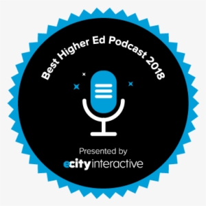 Best Higher Ed Podcast Badge Outline - Bicycle Cranks 3d Model