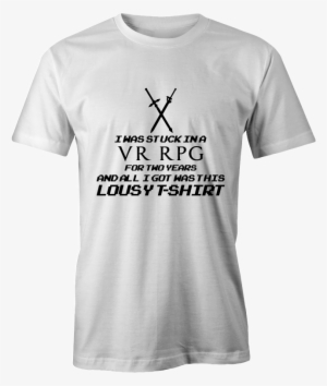 Stuck In Vr Rpg Sword Art Online Inspired Tee
