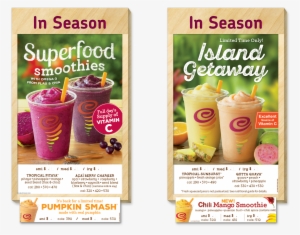Juice Store Menu Board