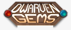 Dwarven Gems Logo - Plywood