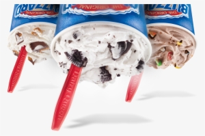 Dairy Queen Blizzard Upside Down