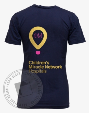 Phi Mu Children's Miracle Network Balloon V-neck - Strawberry Fields Forever Zta