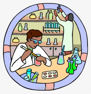 Healthcare, Medical, Lab Technicians Royalty Free Vector - Lab Technician Lab Clipart