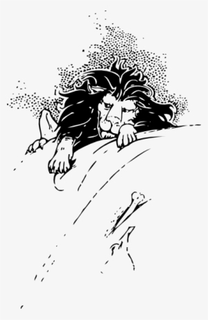 Lion And Bone Svg Clip Arts 390 X 600 Px