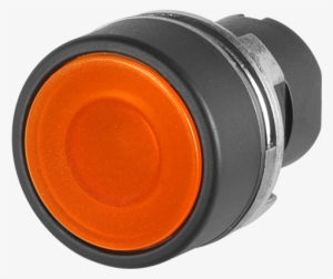Guarded Push Button Illuminated Orange - Push-button