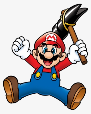 Mario With A Crazy - Mario Party Advance Mario