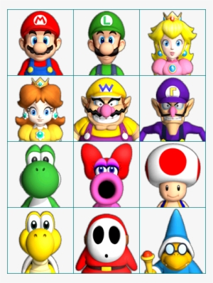 Character Portraits - Mario Party 9 Mario
