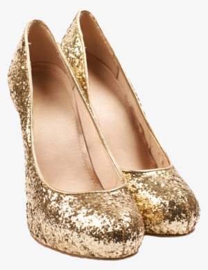 Glitter High Heels - High-heeled Shoe
