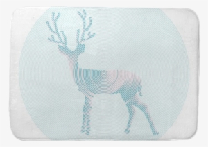 Vector Deer With Horns - Elk