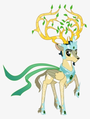Sirzi, Cervine, Clothes, Crown, Deer, Eikerren, Emerald, - Mlp Deer Ocs