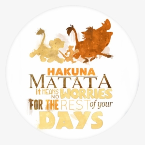 Disney Pop Grip - Hakuna Matata Lion King