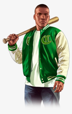 Game Characters - Franklin Gta 5 Png