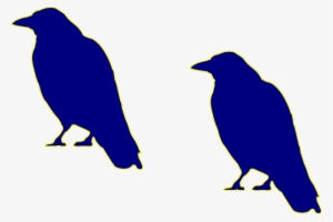Blue Crow Svg Clip Arts 600 X 401 Px