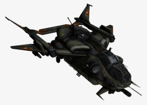 G86h-tc Crow - Titanfall Dropship
