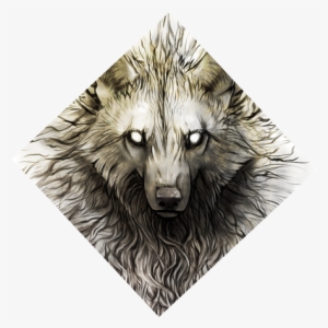 Wolf Art - Badass Wolf Face