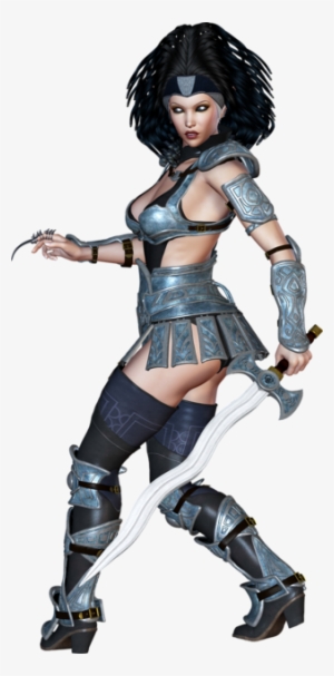 Warrior Battle War, Beauty Fashion - Black Female Warrior Png