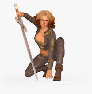 Woman, Sword, Amazone, Warrior, Heroine, Fantasy - Girl