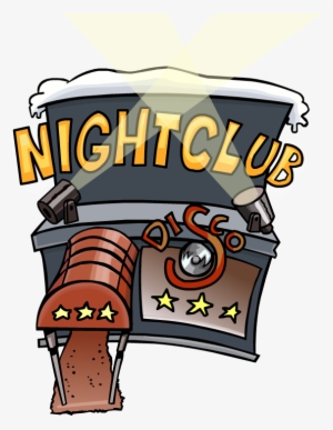 Outside Nightclub - Club Penguin