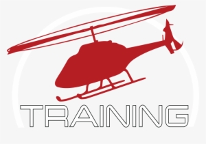 White Heli Training Button - Training