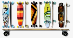 Pin Kick Line - Atom Pin Tail Complete Longboard (91003)