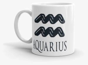 Aquarius Symbol Mug - World's Most Tired Mug