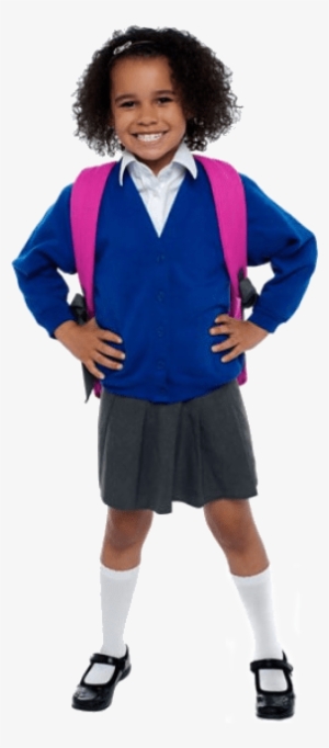 School Girl - Imagen De Niños Con Las Manos En La Cintura