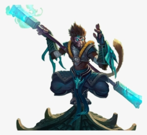 Underground Wu Kong Skin Png Image - Wukong League Of Legends Farm Build