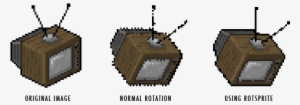 Example Of Rotsprite - Pixel Art Rotation Unity