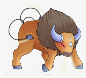 Tauros Used Rage By Illusionary Illumi - Cartoon