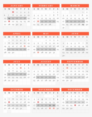 2019 Macon County Trial/holiday Calendar - Calendar 2019 Png Hd