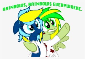 Fanmade Rainbow Rainbows Everywhere Stella - Mlp Rainbows Rainbows Everywhere