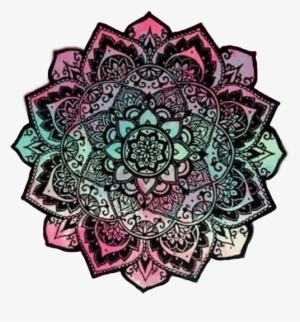 Mandala Galaxy Tumblr Pretty Henna Design Freetoedit - Mandala Spray Paint