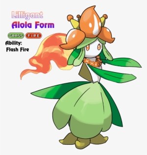Locomotive111 459 67 Lilligant - Pokemon Alola Form Ideas