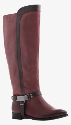 { Kali, Burgundy - Riding Boot