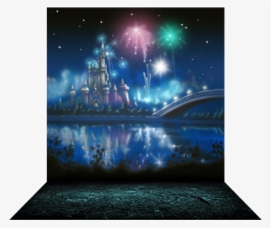 Fantasy Castle Fireworks - Three-dimensional Space