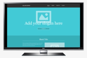 Blank Rows Template Desktop View - Desktop Computer