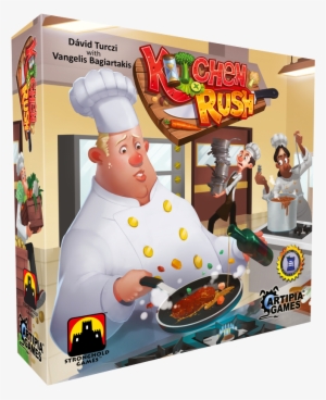 Kitchen Rush Box - Kitchen Rush Board Game