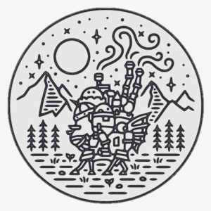 Report Abuse - Howls Moving Castle Drawing