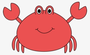 Cute Sea Crab - Sea Animals Clipart Png
