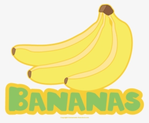 Banana Clipart Name - Saba Banana