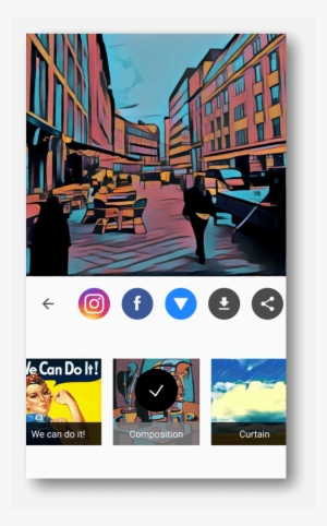 An Easy To Use App With A Simple Interface Prisma Is - Online Advertising
