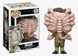 Oram With Facehugger Pop Vinyl Figure - Alien Vs Predator Funko Pop