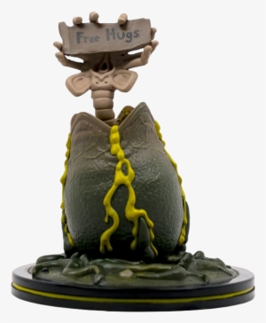 Facehugger Q-fig Diorama 4” Vinyl Figure - Qmx Alien Facehugger Q-fig Diorama