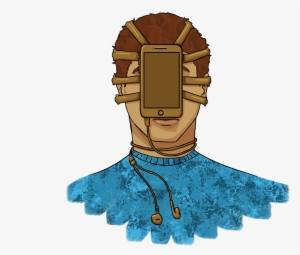 Social Facehugger Illustration, Inspired By The Film - Illustration